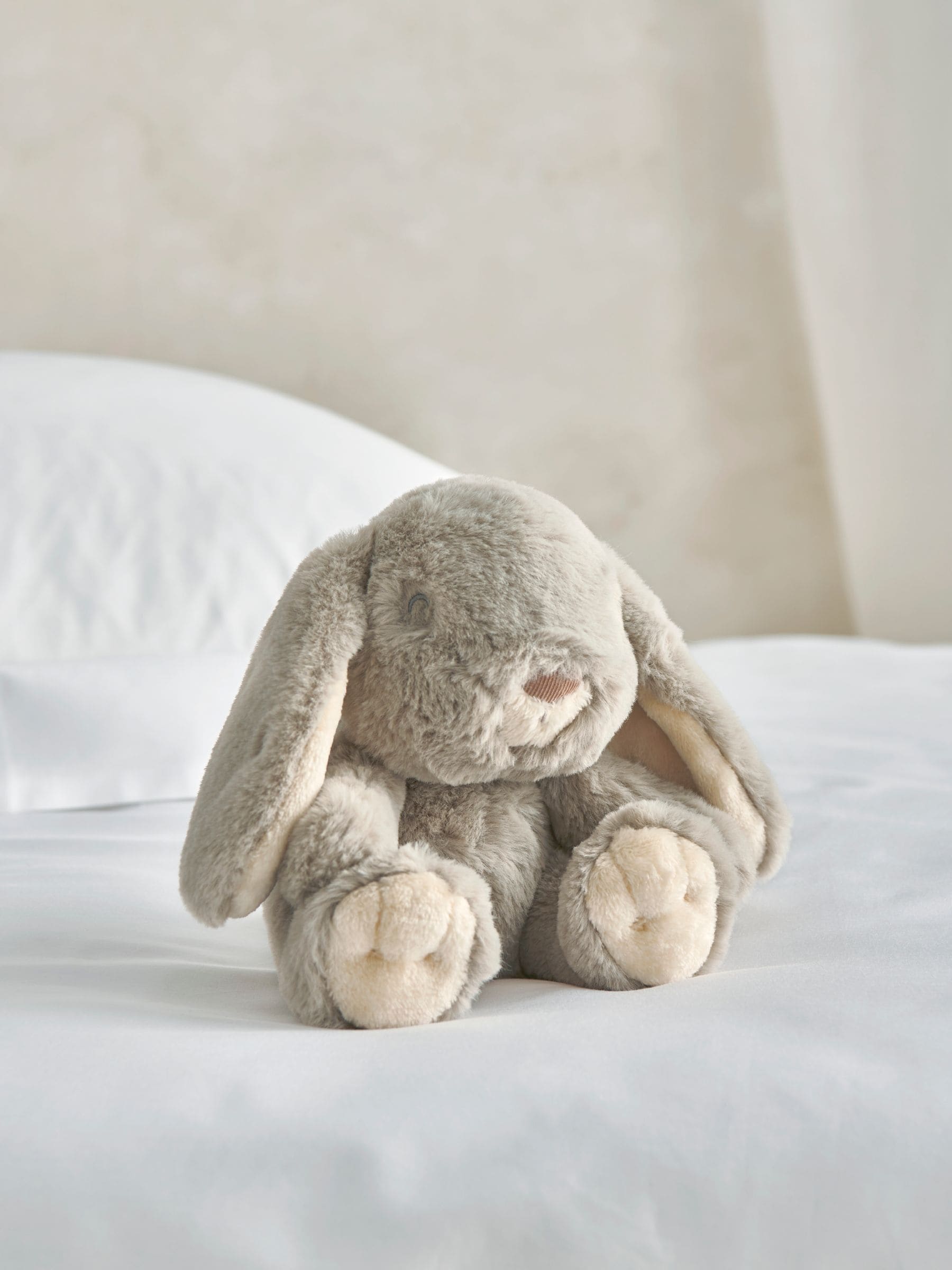 Mamas & Papas Soft Toy Grey Bunny - Image 4
