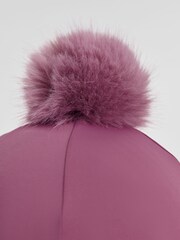 LeMieux Pink Classique Pom Silk Mallow Hat - Image 4 of 4