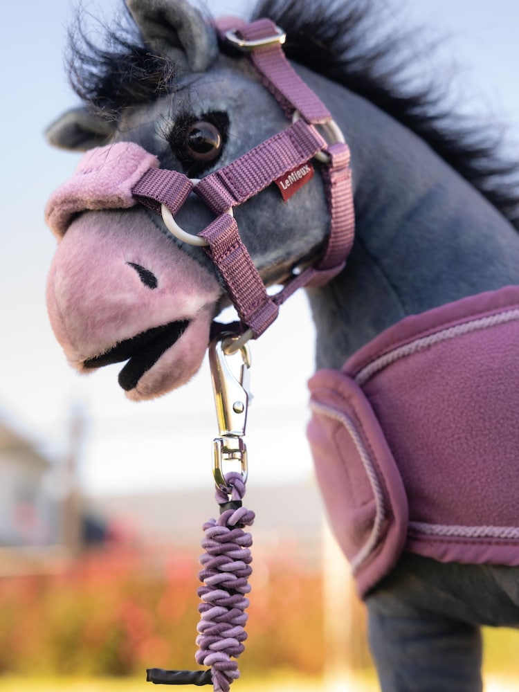 LeMieux Pink Toy Pony Vogue Headcollar & Leadrope Mallow - Image 1 of 1