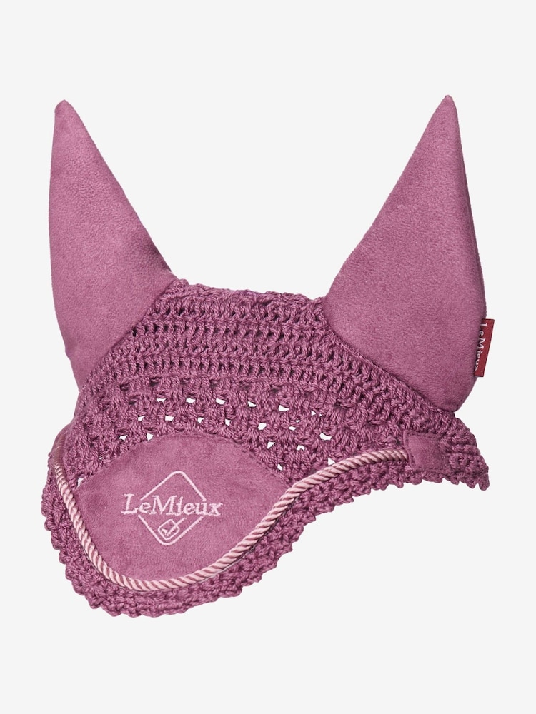 LeMieux Pink Hobby Horse Fly Hood Mallow - Image 2 of 2 LeMieux Pink Hobby Horse Fly Hood Mallow - Image 2 of 2