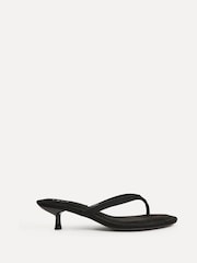 黑色 - Linzi Ascend Toe Post Heeled Sandals - 圖片 2/5
