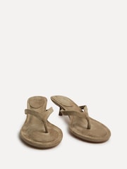 大地色 - Linzi Ascend Toe Post Heeled Sandals - 圖片 3/6