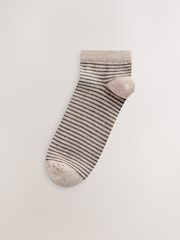 Neutral Butterfly Trainer Socks 4 Pack - Image 4 of 7