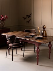 Rockett St George Brick Red Emporium Extending 6 To 8 Dining Table - Image 1 of 11