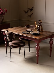 Rockett St George Brick Red Emporium Extending 6 To 8 Dining Table - Image 2 of 11