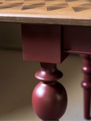 Rockett St George Brick Red Emporium Extending 6 To 8 Dining Table - Image 8 of 11