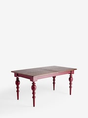 Rockett St George Brick Red Emporium Extending 6 To 8 Dining Table - Image 9 of 11