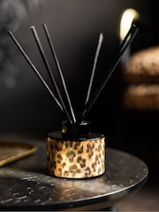 Rockett St George Violet and Musk Leopard Love Fragranced Reed Diffuser - Image 2 of 5
