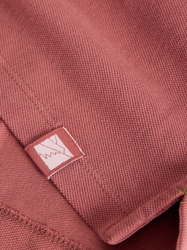 White Stuff Pink Utility Polo Shirt - Image 2 of 2 White Stuff Pink Utility Polo Shirt - Image 2 of 2