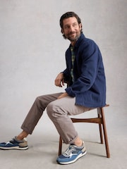 White Stuff Grey Sutton Slim Chino Trousers - Image 4 of 6