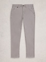 White Stuff Grey Sutton Slim Chino Trousers - Image 5 of 6