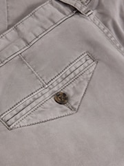 White Stuff Grey Sutton Slim Chino Trousers - Image 6 of 6