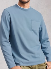 Μπλε - White Stuff Roker με μακριά μανίκια - Εικόνα 4 από 6