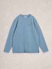 Μπλε - White Stuff Roker με μακριά μανίκια - Εικόνα 5 από 6