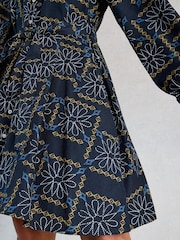 فستان مونيك المتأرجح من White Stuff - Image 4 of 6