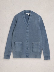 White Stuff Blue Gatley Cardigan - Image 5 of 6