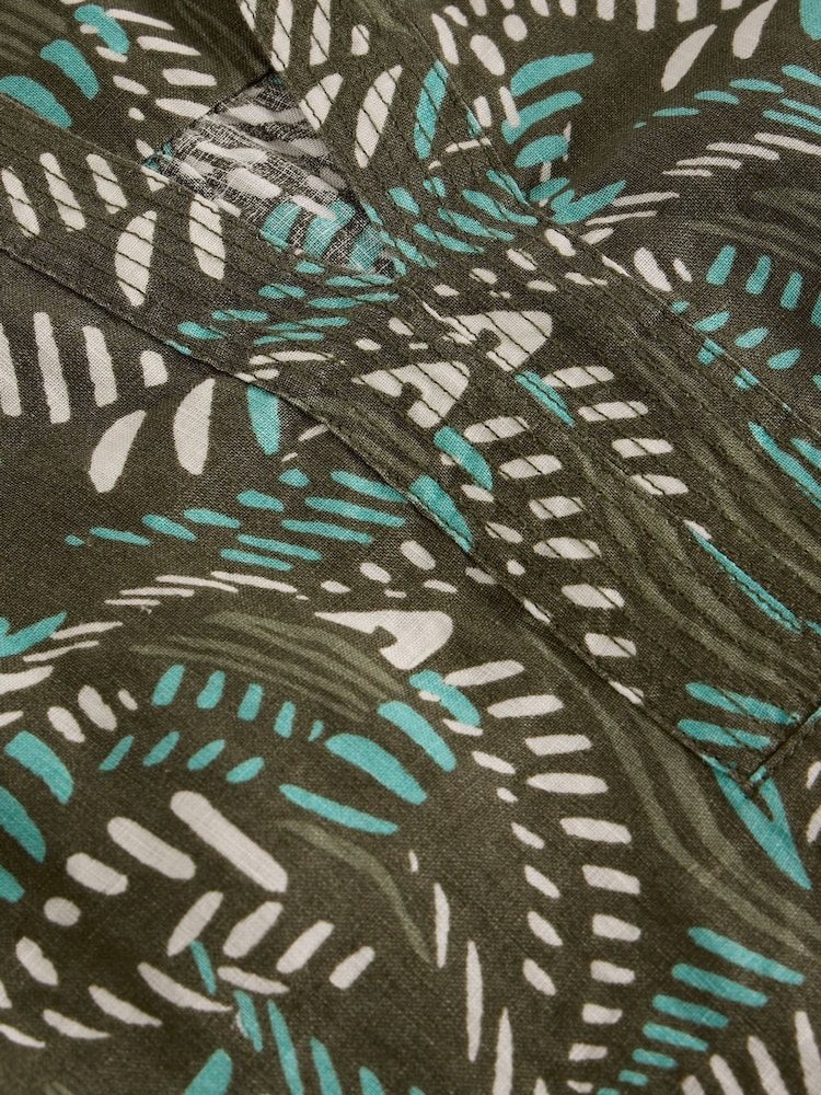 White Stuff Green June Linen Dress - Image 2 of 2 White Stuff Green June Linen Dress - Image 2 of 2