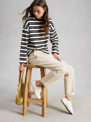 White Stuff Natural Twister Cord Trousers - Image 4 of 6