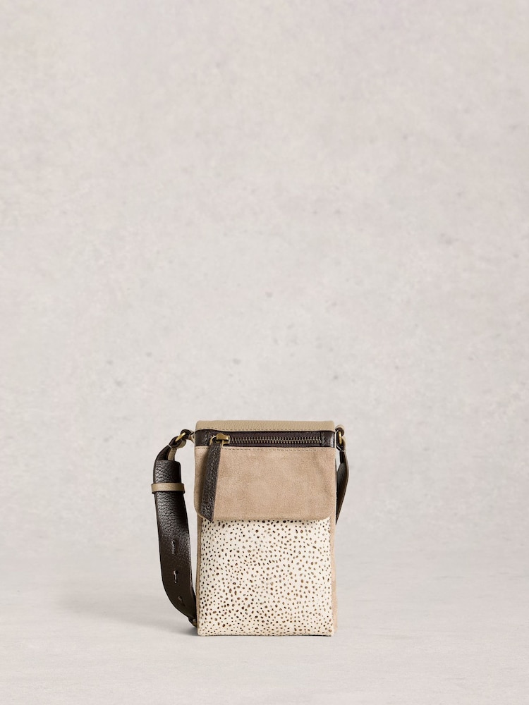 White Stuff Natural Tiggy Phone Bag - Image 2 of 4 White Stuff Natural Tiggy Phone Bag - Image 2 of 4