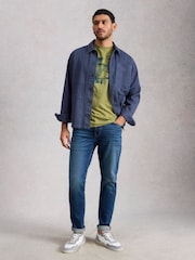 White Stuff Green Abersoch Nature Graphic T-Shirt - Image 3 of 6