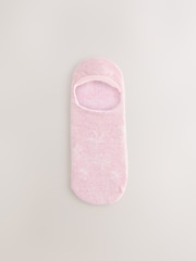 Pastel Floral Invisible Socks 4 Pack - Image 2 of 7