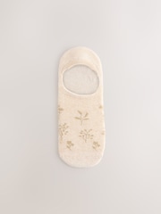 Pastel Floral Invisible Socks 4 Pack - Image 4 of 7