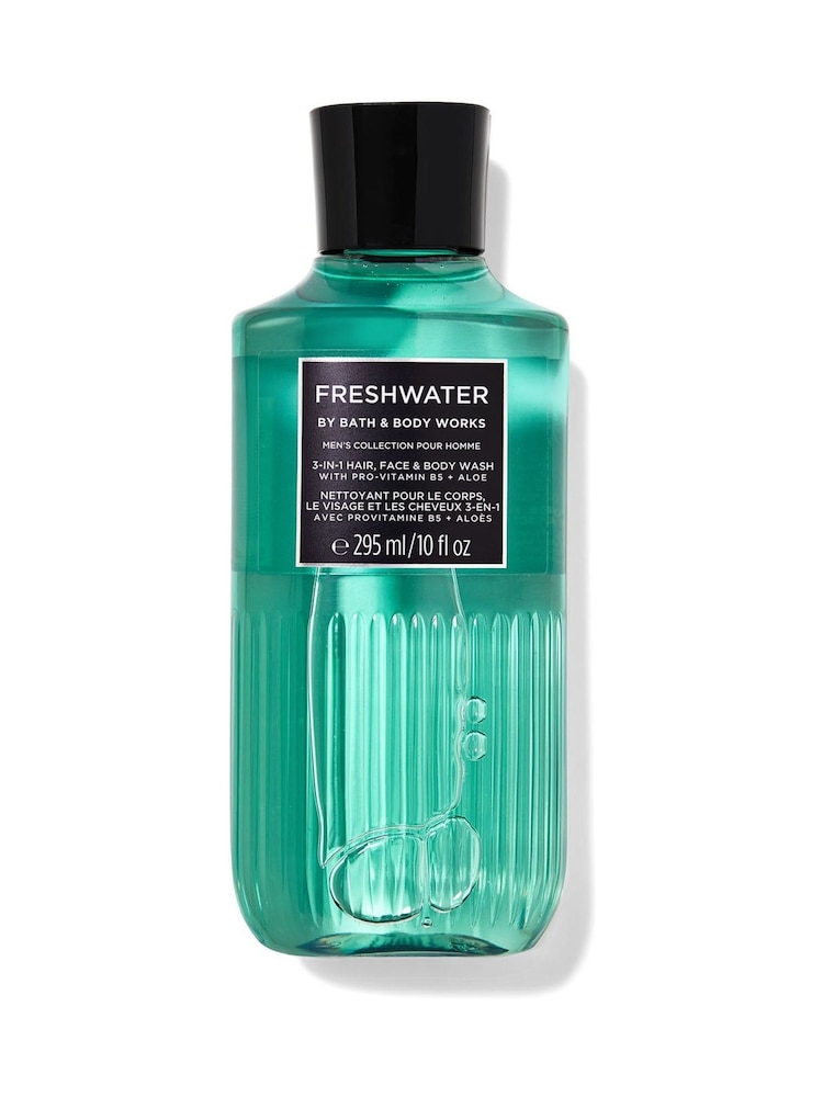 Bath & Body Works Freshwater Men 3-in-1 Hair, Face & Body Wash - Image 1 of 1 Bath & Body Works Freshwater Men 3-in-1 Hair, Face & Body Wash - Image 1 of 1