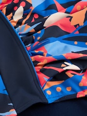 White Stuff Blue Light Splash Control Swimsuit - Image 6 of 6