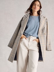 White Stuff Blue Demi Dolman Top - Image 3 of 6