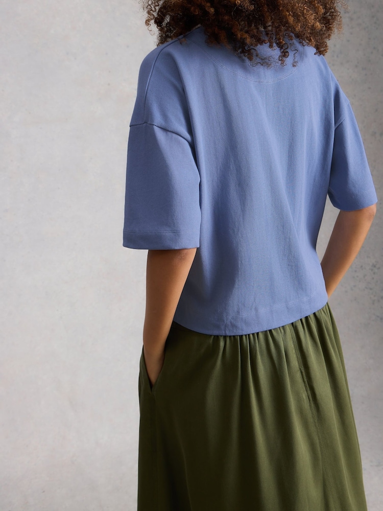 White Stuff Blue Ruby Rugby Top - Image 2 of 6 White Stuff Blue Ruby Rugby Top - Image 2 of 6