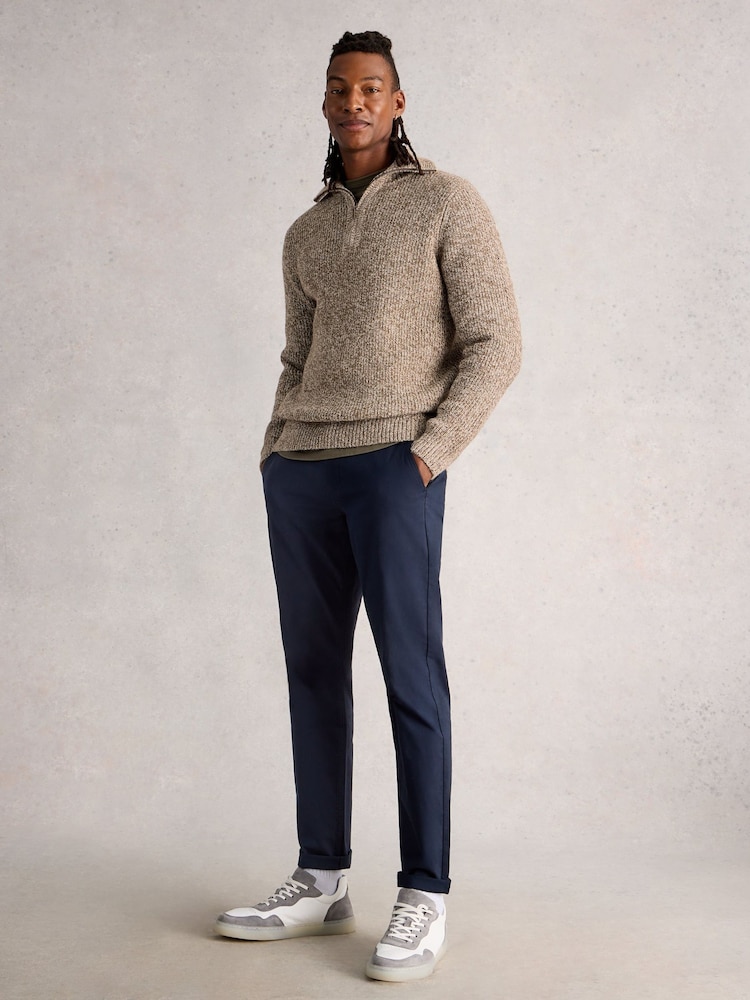 White Stuff Green Tadley Twist Funnel Neck Jumper - Image 1 of 6 White Stuff Green Tadley Twist Funnel Neck Jumper - Image 1 of 6