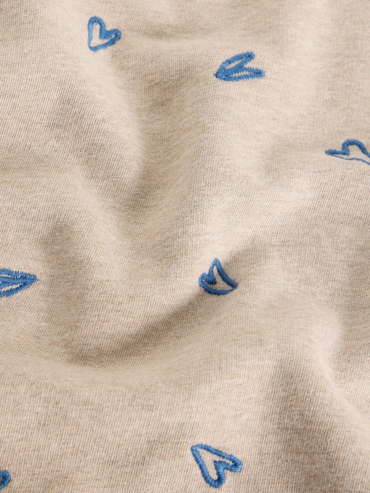 White Stuff Heart Embroidered Sweatshirt - Bild 6 von 6