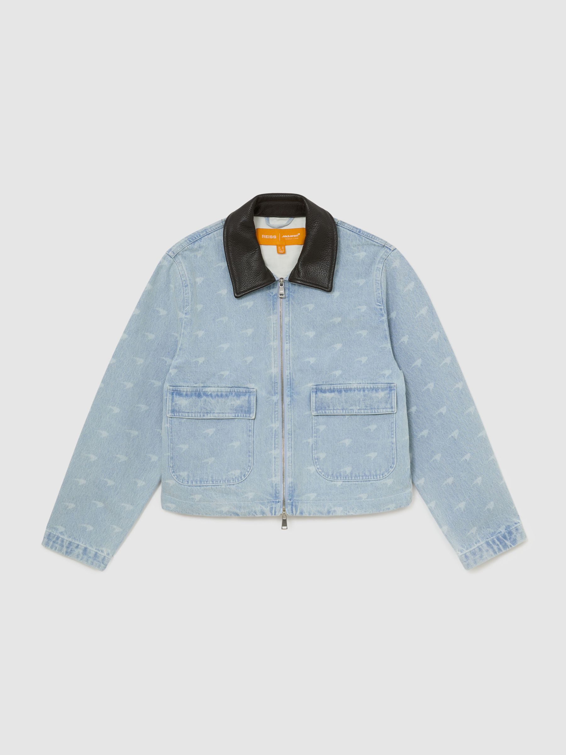 Buy McLaren Racing Speedmark Denim Jacket from the Next UK online shop