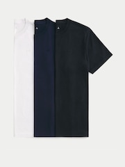 Hollister Icon Crew Neck Short Sleeve T-Shirts 3 Pack - Изображение 1 2