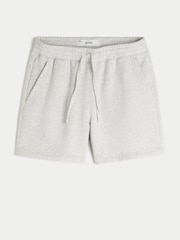 Hollister Grey Mid-Thigh Fleece Shorts - Image 1 of 2