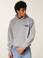 Hollister Post Malone Graphic Pop-Over Hoodie - Image 1 de 5