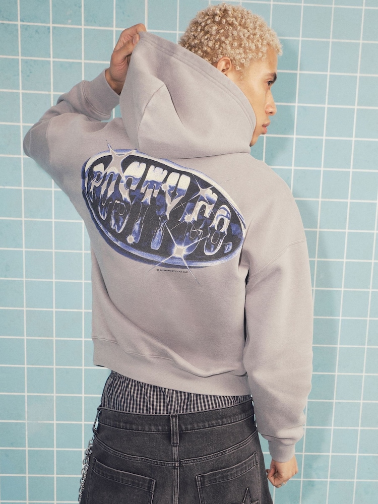 Hollister Post Malone Graphic Pop-Over Hoodie - Image 2 de 5