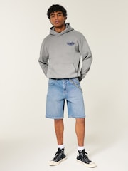 Hollister Post Malone Graphic Pop-Over Hoodie - Image 3 de 5