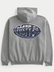 Hollister Post Malone Graphic Pop-Over Hoodie - Image 5 de 5