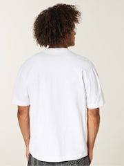 Hollister White Micro Logo T-Shirt - Image 2 of 5