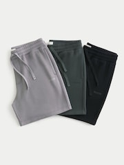 Hollister Grey Above-The-Knee Twill Pull-On Shorts 3 Pack - Image 1 of 2