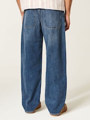 Hollister Dark Wash Skater Baggy Jeans - Image 3 of 6