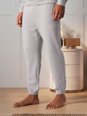 Light Grey Long Sleeve Waffle Pyjamas Set - Image 3 of 8