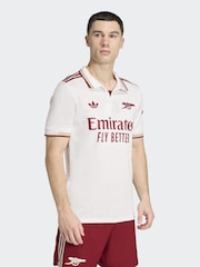 adidas White Arsenal 25/26 Third Authentic Football Shirt - Image 1 of 8