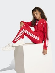 adidas Originals Red SST Tracksuit Bottoms - Image 3 of 6