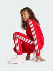adidas Originals Red SST Tracksuit Bottoms - Image 5 of 6