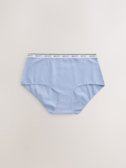 Green Midi Cotton Logo Knickers 10 Pack - Image 10 of 13