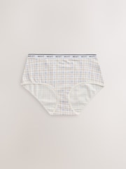 Green Midi Cotton Logo Knickers 10 Pack - Image 11 of 13