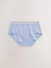 Green Midi Cotton Logo Knickers 10 Pack - Image 2 of 13