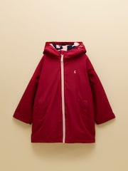 Joules Girls' Coverall Berry Pink Waterproof Changing Robe - Image 1 of 5